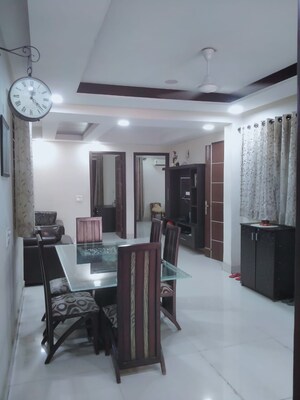 Living Room in 4 BHK Builder Floor at Paryavaran Complex – for Sale