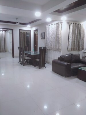 Living Room in 4 BHK Builder Floor at Paryavaran Complex – for Sale