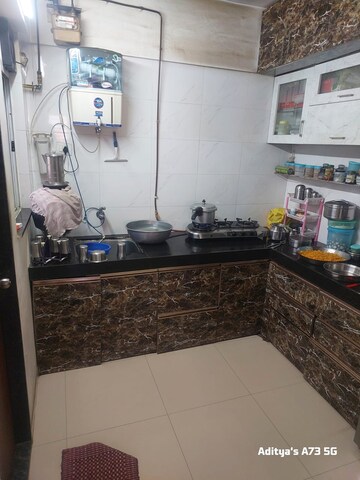 Kitchen in 1 BHK Apartment at Saket Nagar – for Rent