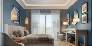 Bedroom in 4 BHK Apartment at Tech Zone 4 Greater Noida – for Sale