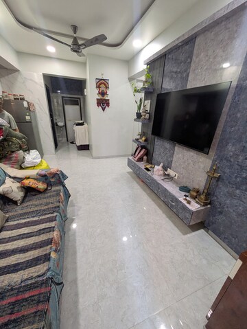 Living Room in 2 BHK Apartment at Shree Om Shree Ganesh Chhaya CHS, Kalyan West – for Rent