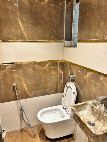 Bathroom in 2 BHK Apartment at Mohini Castle, Khar West – for Rent