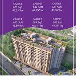 2 BHK + Extra Room 675 Sq.Ft. Apartment in Nageshwar Golden Sunshine