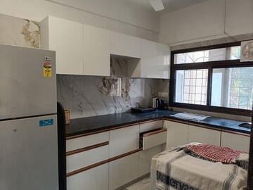 Kitchen in 1 BHK Apartment at Bandra West – for Rent