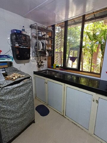 Kitchen in 1 BHK Apartment at Khar West – for Rent