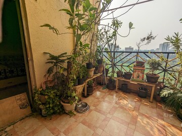 Balcony in 3 BHK Apartment at Parsik Nagar – for Sale