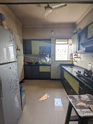 Kitchen in 3 BHK Apartment at Parsik Nagar – for Sale