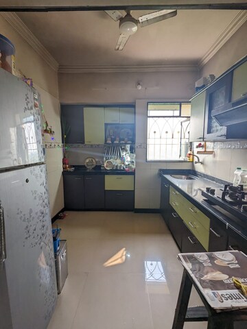 Kitchen in 3 BHK Apartment at Parsik Nagar – for Sale