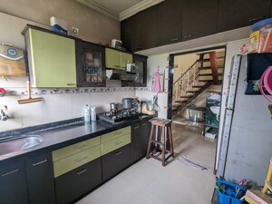 Kitchen in 3 BHK Apartment at Parsik Nagar – for Sale