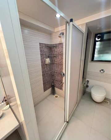 Bathroom in 2 BHK Apartment at Malad West – for Rent
