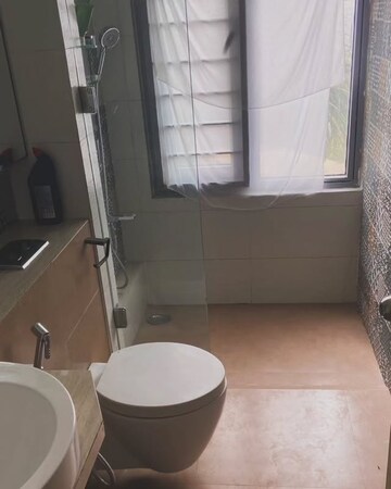Bathroom in 2 BHK Apartment at Malad West – for Rent