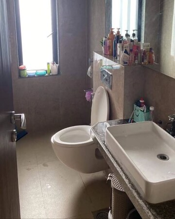 Bathroom in 2 BHK Apartment at Malad West – for Rent