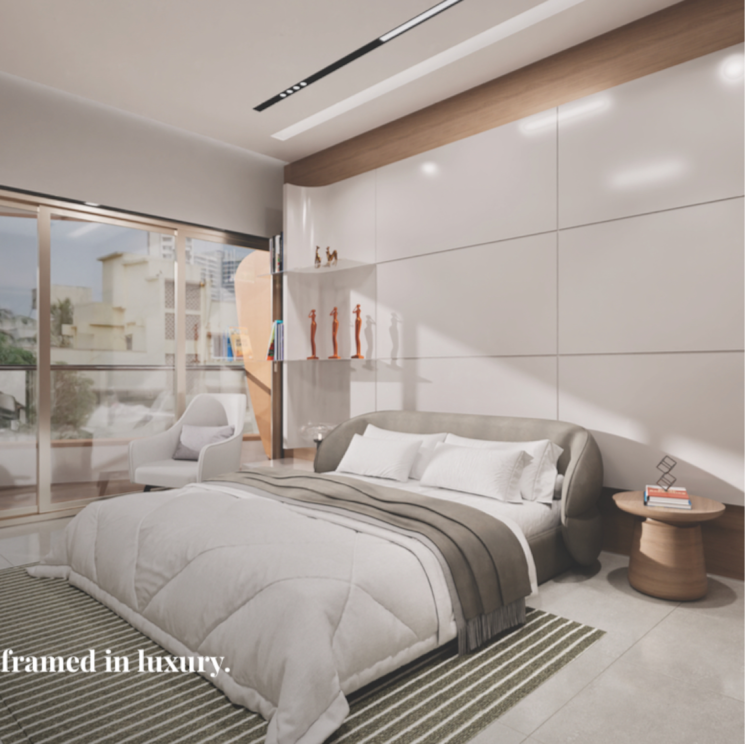 Bedroom, gurukrupa-vyom 6+ Bedroom 7420 Sq.Ft. Penthouse In Gulmohar Colony Mumbai 8613445