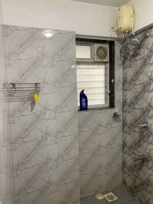 Bathroom in 1 BHK Apartment at Wadhwa Elite Solitaire, Kolshet Road – for Sale