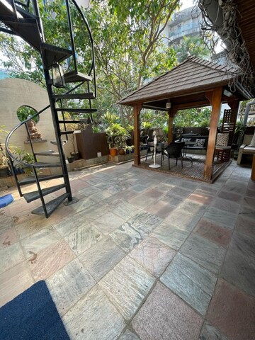 Terrace in 3 BHK Apartment at Khar West – for Rent