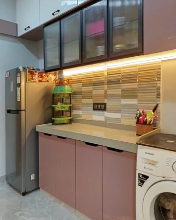 Kitchen in 2 BHK Apartment at Saket Towers Chs Ltd, Majiwada – for Sale