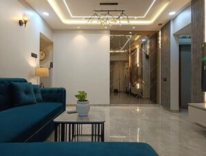 Living Room in 2 BHK Apartment at Saket Towers Chs Ltd, Majiwada – for Sale