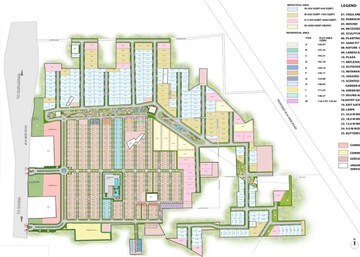 Staircase in 3.5 BHK Builder Floor at Signature Global Daxin Vistas, Bhondsi – for Sale