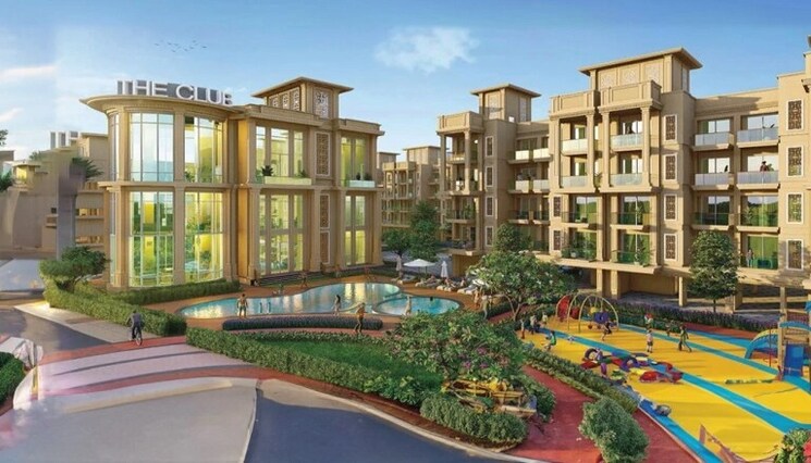 Exterior View, signature-global-daxin-vistas 3.5 Bedroom 1550 Sq.Ft. Builder Floor In Bhondsi Gurgaon 8613647