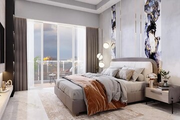 Bedroom in 3.5 BHK Builder Floor at Signature Global Daxin Vistas, Bhondsi – for Sale