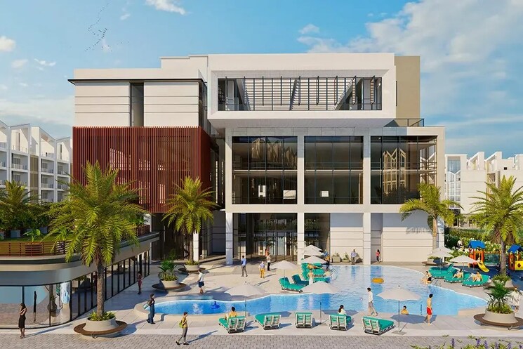 Exterior View, signature-global-daxin-vistas 3.5 Bedroom 1550 Sq.Ft. Builder Floor In Bhondsi Gurgaon 8613647