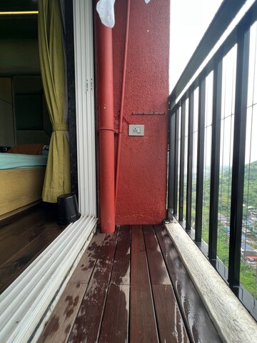 Balcony in 4 BHK Apartment at Parsik Nagar – for Sale