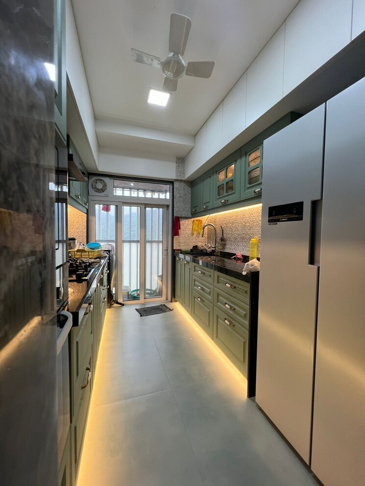 Kitchen, parsik nagar 4 Bedroom 2190 Sq.Ft. Apartment In Parsik Nagar Thane 8613718