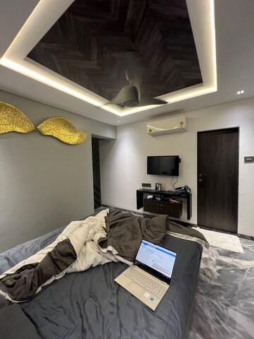 Master Bedroom in 4 BHK Apartment at Parsik Nagar – for Sale