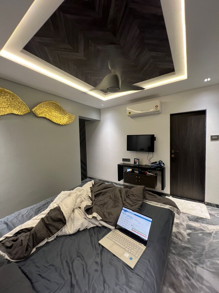 Master Bedroom, parsik nagar 4 Bedroom 2190 Sq.Ft. Apartment In Parsik Nagar Thane 8613718