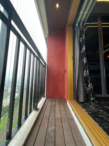 Balcony in 4 BHK Apartment at Parsik Nagar – for Sale