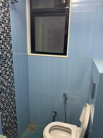 Bathroom in 3 BHK Apartment at Jai Prabhat Apartment, Andheri West – for Rent