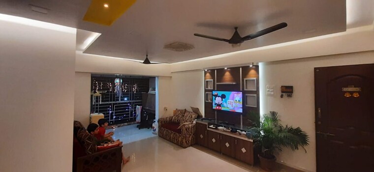Living Room, pride-park 2 Bedroom 1025 Sq.Ft. Apartment In Dhokali Thane 8613729