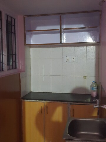 Staircase in 1 BHK Independent House at Rt Nagar – for Rent