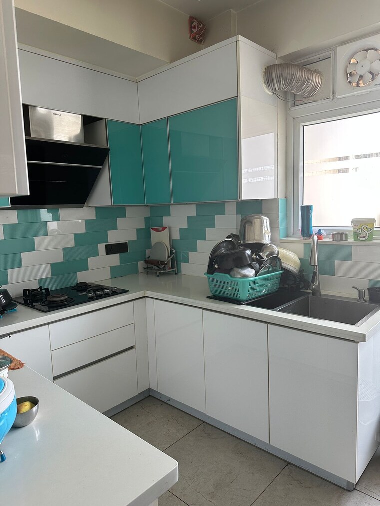 Kitchen, puri-kohinoor 3 Bedroom 150 Sq.Yd. Builder Floor In Sector 89 Faridabad 8613830