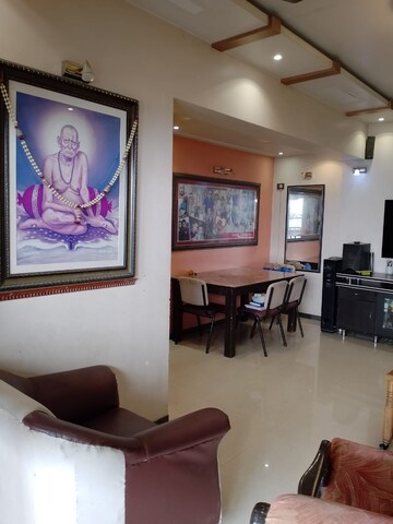 Living Room in 4 BHK Apartment at Kalwa – for Sale