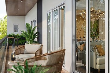 Balcony in 4 BHK Apartment at Birla Trimaya, Devanahalli – for Sale