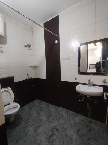 Kitchen in 2 BHK Builder Floor at Ansal Sushant Lok I, Sector 43 – for Rent
