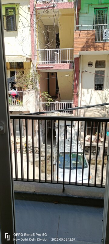 Balcony in 3 BHK Builder Floor at Janakpuri – for Sale