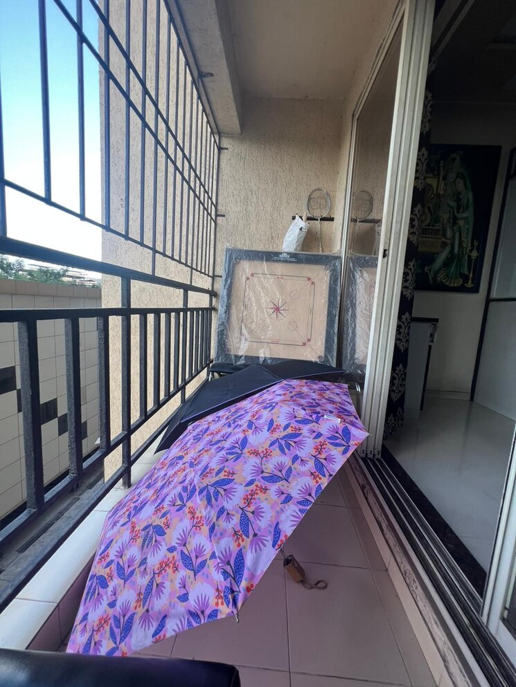 Balcony, parsik nagar 2 Bedroom 756 Sq.Ft. Apartment In Parsik Nagar Thane 8614193