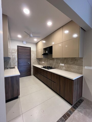 Kitchen in 3 BHK Builder Floor at RWA Residential Society Sector 46, Sector 46 – for Rent