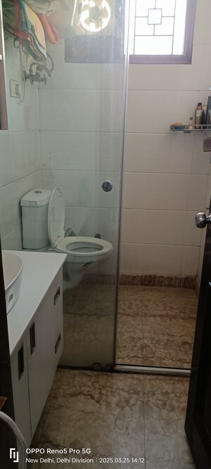 Bathroom in 4 BHK Builder Floor at Janakpuri – for Sale