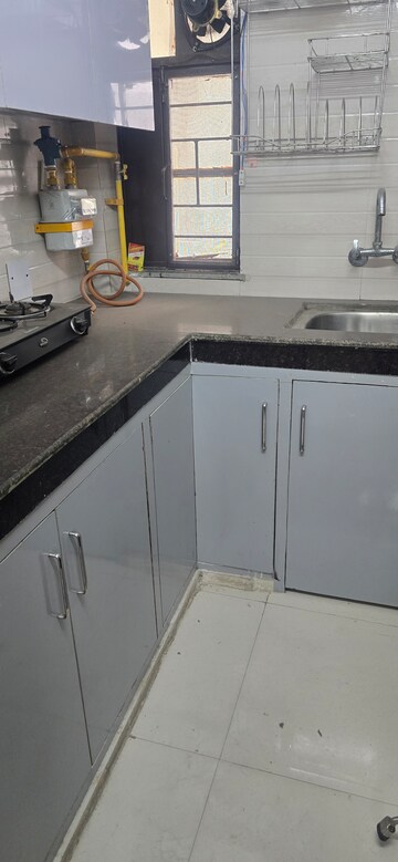 Kitchen in 1 BHK Apartment at Sector 23 Dwarka – for Rent