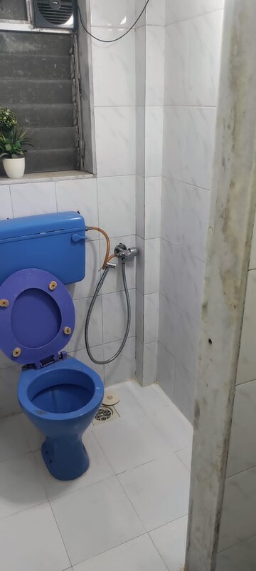 Bathroom in 1 BHK Apartment at Lok Puram, Vasant Vihar – for Rent