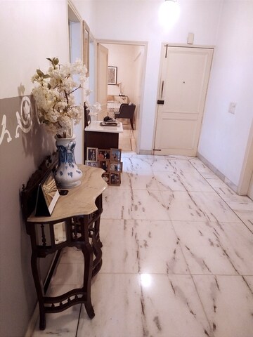 Living Room in 4 BHK Apartment at Greater Kailash I – for Rent