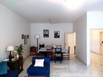 Living Room in 4 BHK Apartment at Greater Kailash I – for Rent