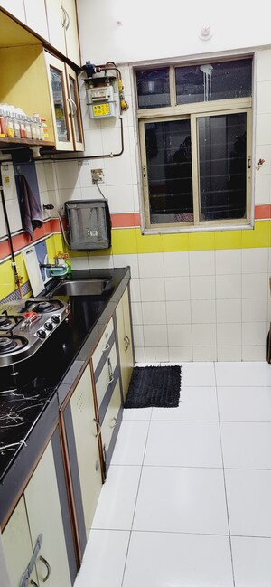 Kitchen in 1 BHK Apartment at Maruti Radhamit, Nerul – for Sale