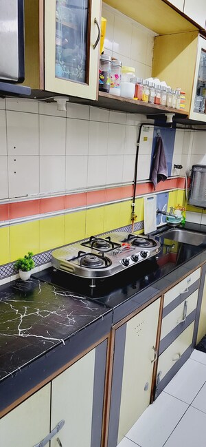 Kitchen in 1 BHK Apartment at Maruti Radhamit, Nerul – for Sale