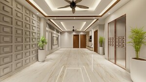 Kitchen in 3 BHK Builder Floor at DLF Centre Point, Sector 11 – for Sale