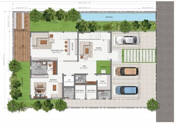 Floor Plan in 4 BHK Villa at Tukkuguda – for Sale
