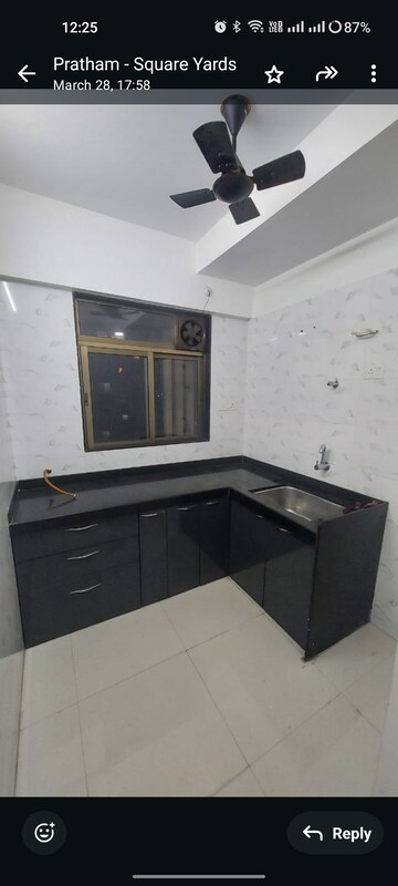 Kitchen in 1 BHK Apartment at Chandak Nishchay, Borivali East – for Rent